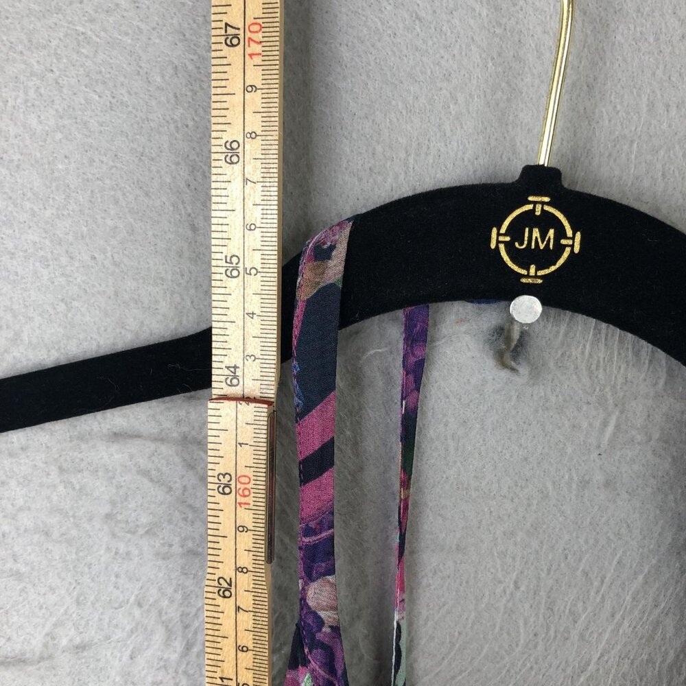 Nicole Miller Dress Womens 4 Halter Maxi Floral Wedding Party Formal Event - Picture 5 of 16